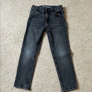 Denim&Co Black Straight Leg Jeans Classic Style